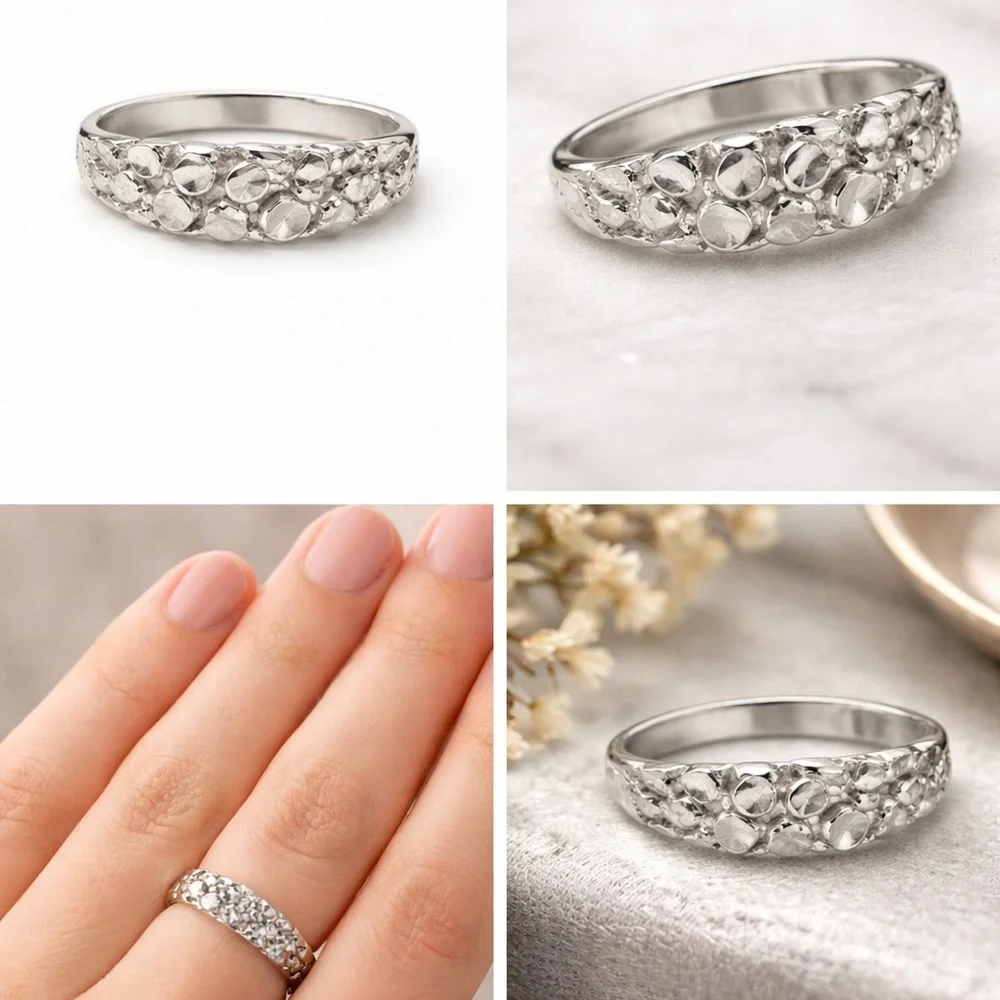 Elegant Silver Women's Ring